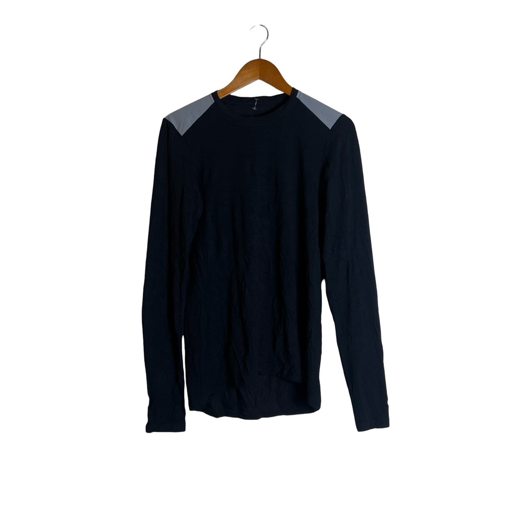 Velocio men’s trail merino long sleeve‎ black